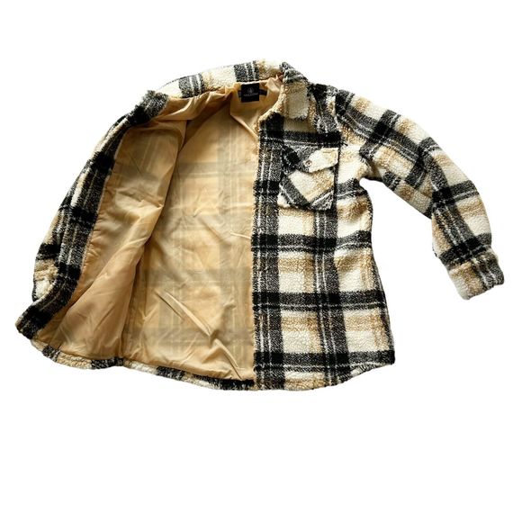 Volcom Silent Sherpa Jacket Hazelnut Womens Size S - Picture 2 of 16